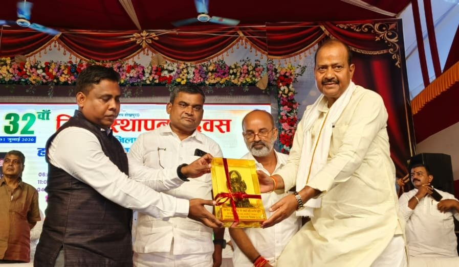 33वें स्थापना दिवस पर विकास की नई उड़ान का संकल्प, सम्मानित हुए कर्मी व दिव्यांगों को मिली ट्राईसाइकिल 2 WhatsApp Image 2026 07 31 at 5.08.07 PM